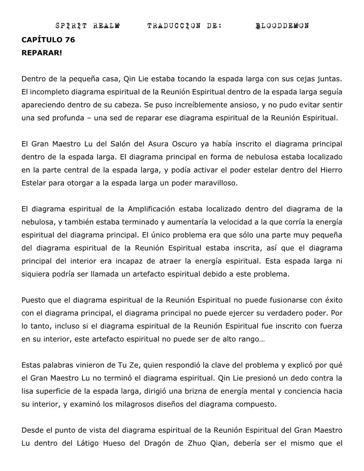 Spirit Realm (2014) - Capítulo 76 - Página 1 - LectorTMOo
