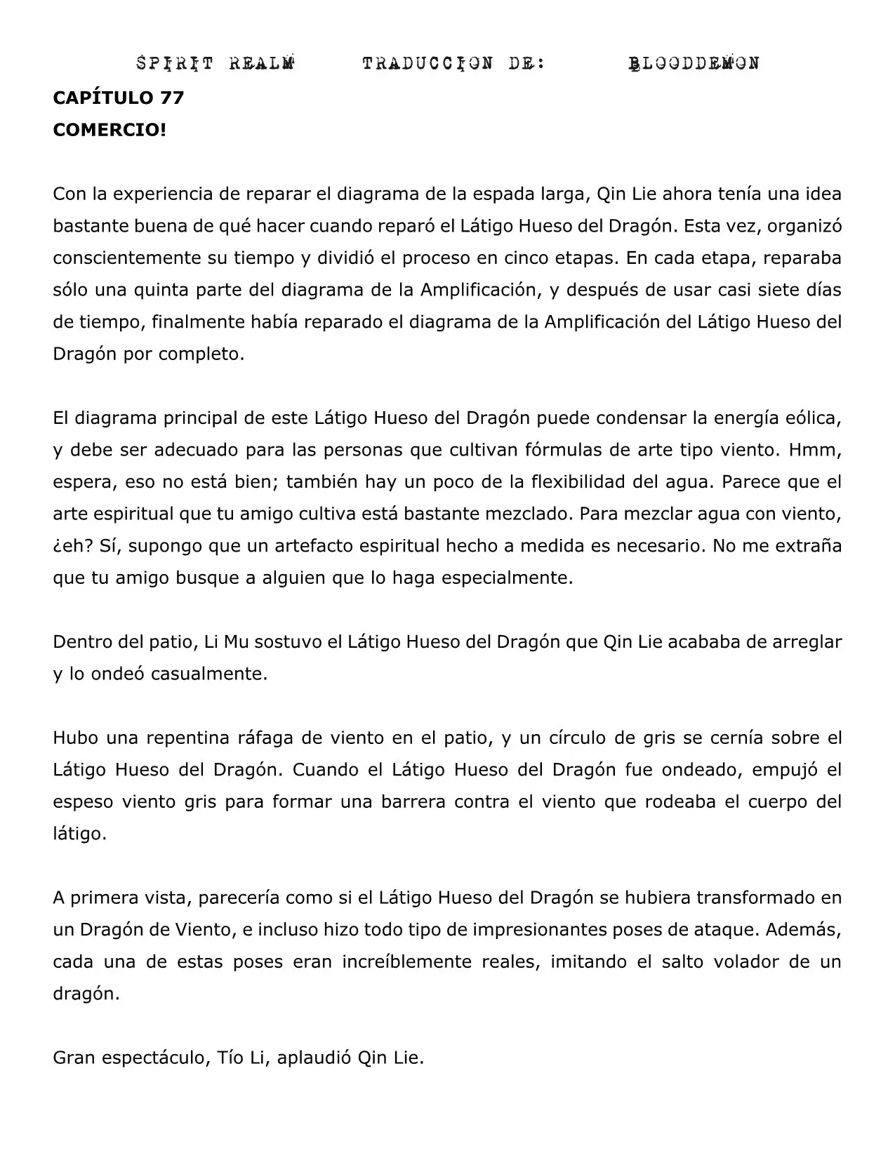 Spirit Realm (2014) - Capítulo 77 - Página 1 - LectorTMOo