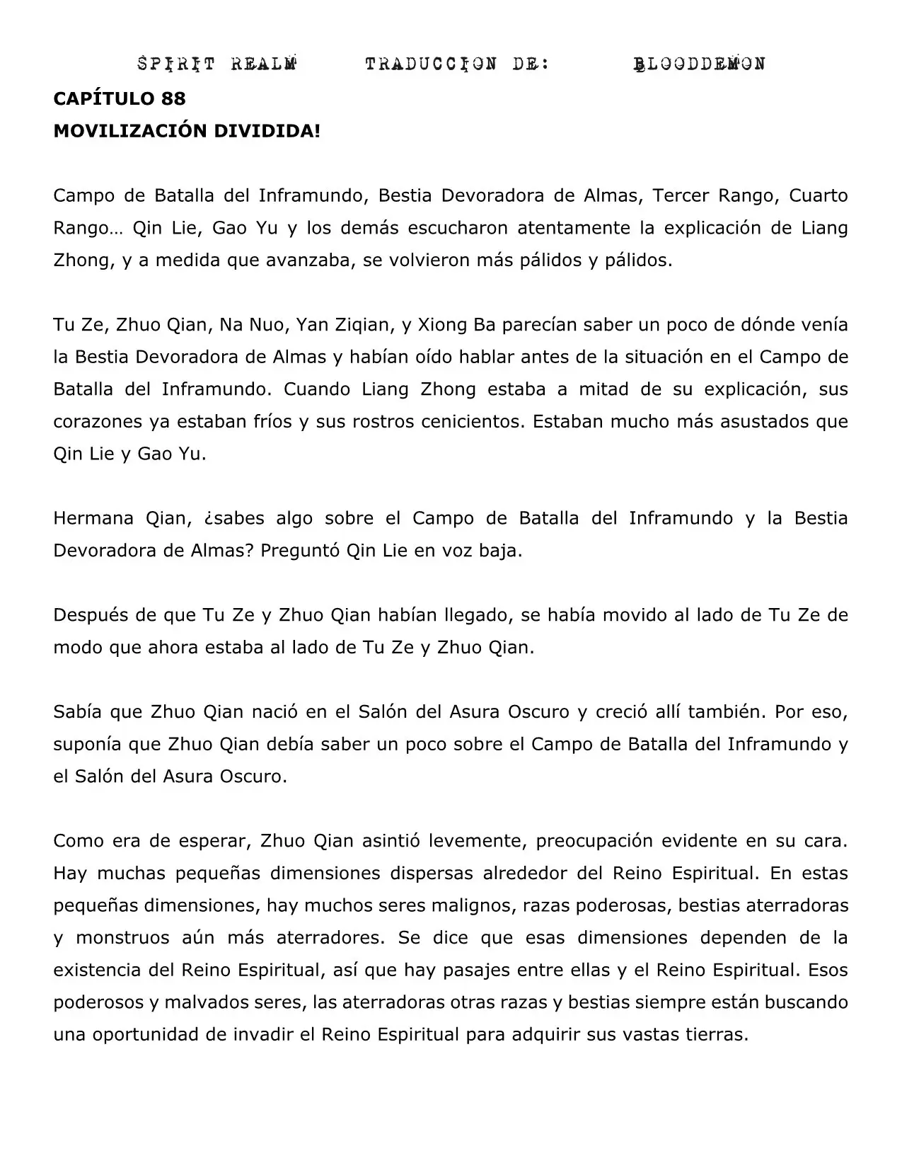 Spirit Realm (2014) - Capítulo 88 - Página 1 - LectorTMOo