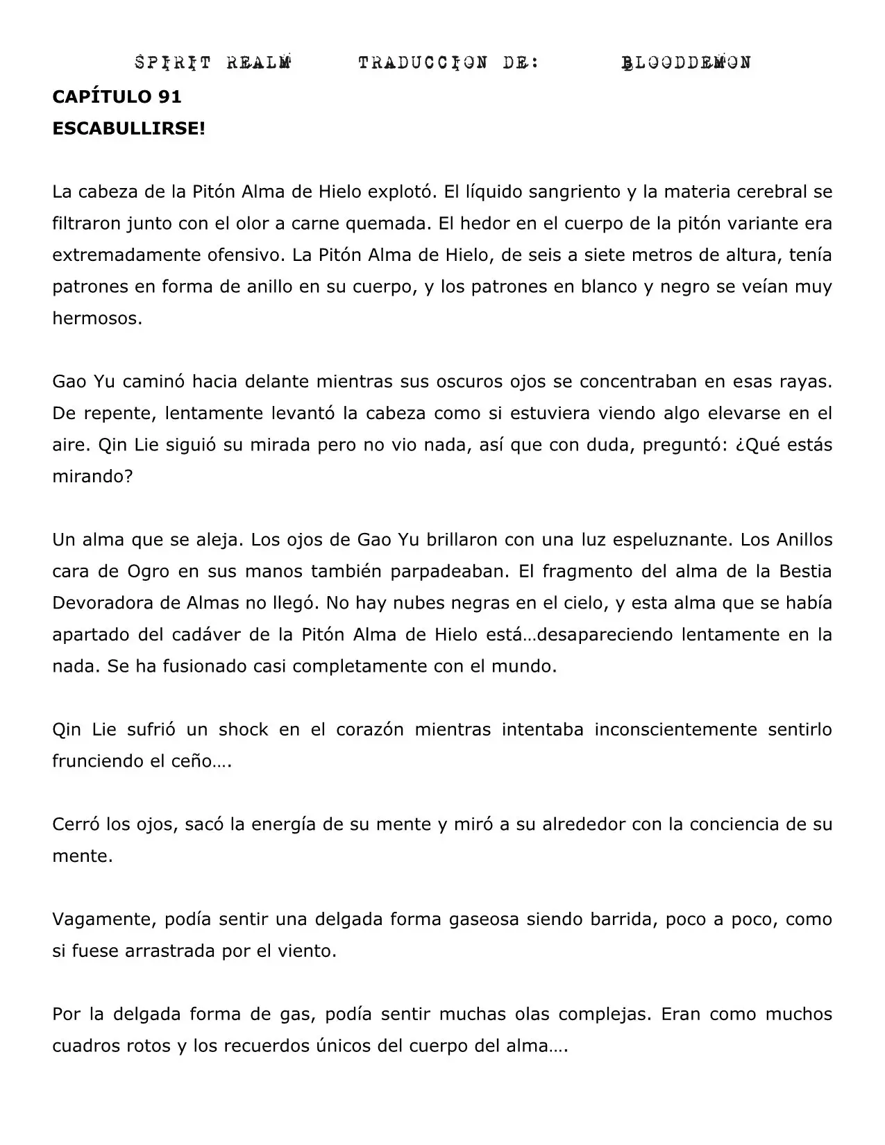 Spirit Realm (2014) - Capítulo 91 - Página 1 - LectorTMOo