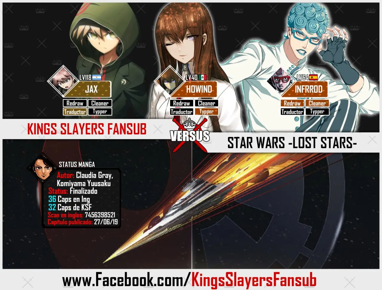 STAR WARS: Lost Stars (2017) - Capítulo 32 - Página 1 - LectorTMOo