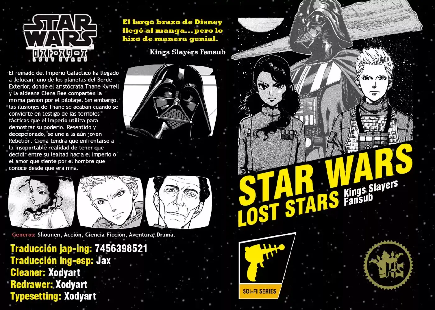 STAR WARS: Lost Stars (2017) - Capítulo 9 - Página 1 - LectorTMOo