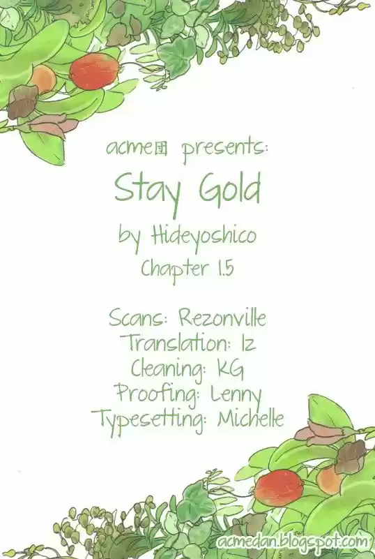 Stay Gold - Capítulo 1.5 - Página 2 - LectorTMOo