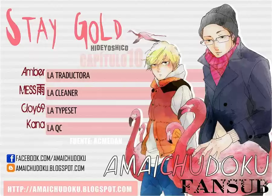 Stay Gold - Capítulo 10 - Página 1 - LectorTMOo