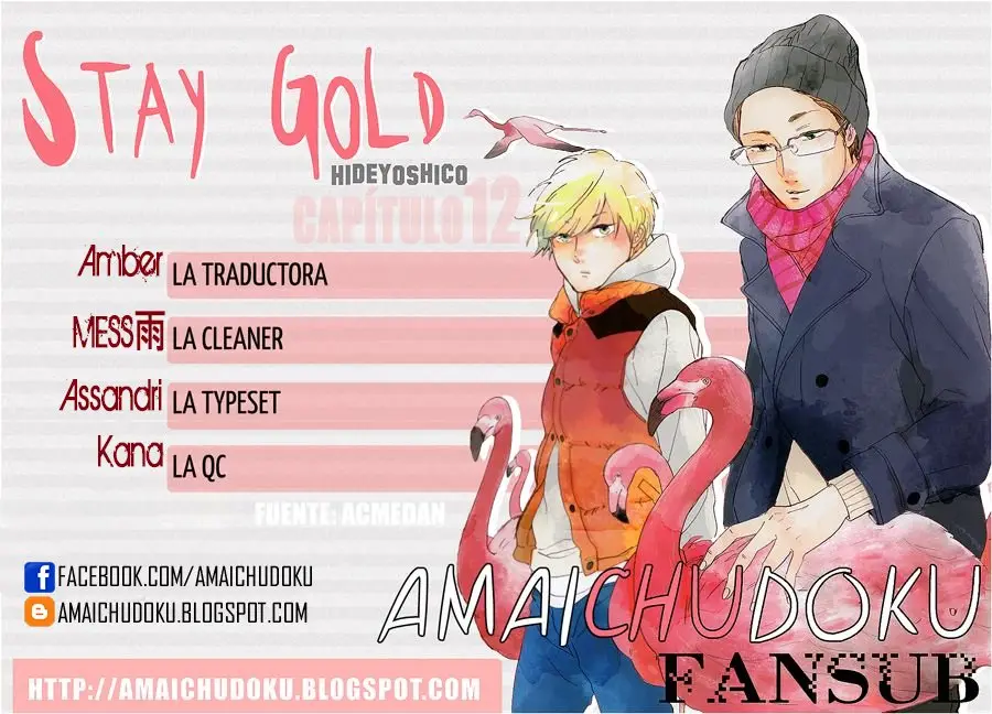Stay Gold - Capítulo 12 - Página 1 - LectorTMOo