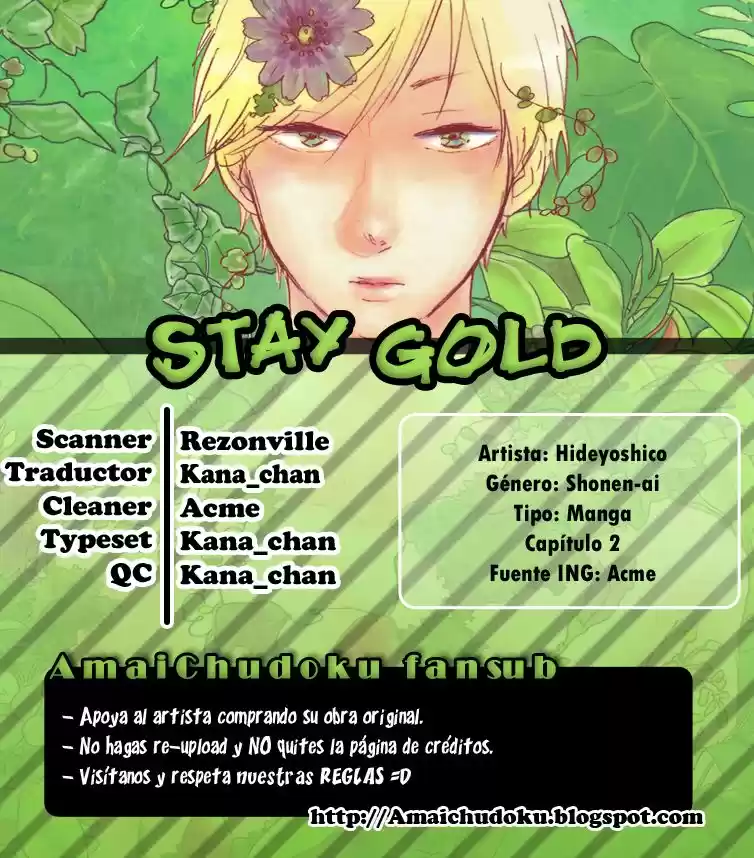 Stay Gold - Capítulo 2 - Página 2 - LectorTMOo