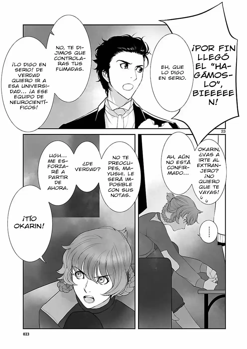 Steins;Gate - Heiji Kyokusen no Epigraph (2013) - Capítulo 4 - Página 23 - LectorTMOo