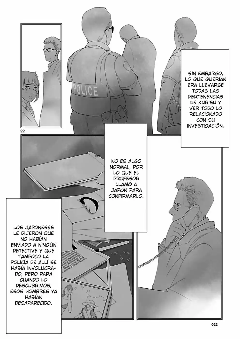 Steins;Gate - Heiji Kyokusen no Epigraph (2013) - Capítulo 5 - Página 22 - LectorTMOo
