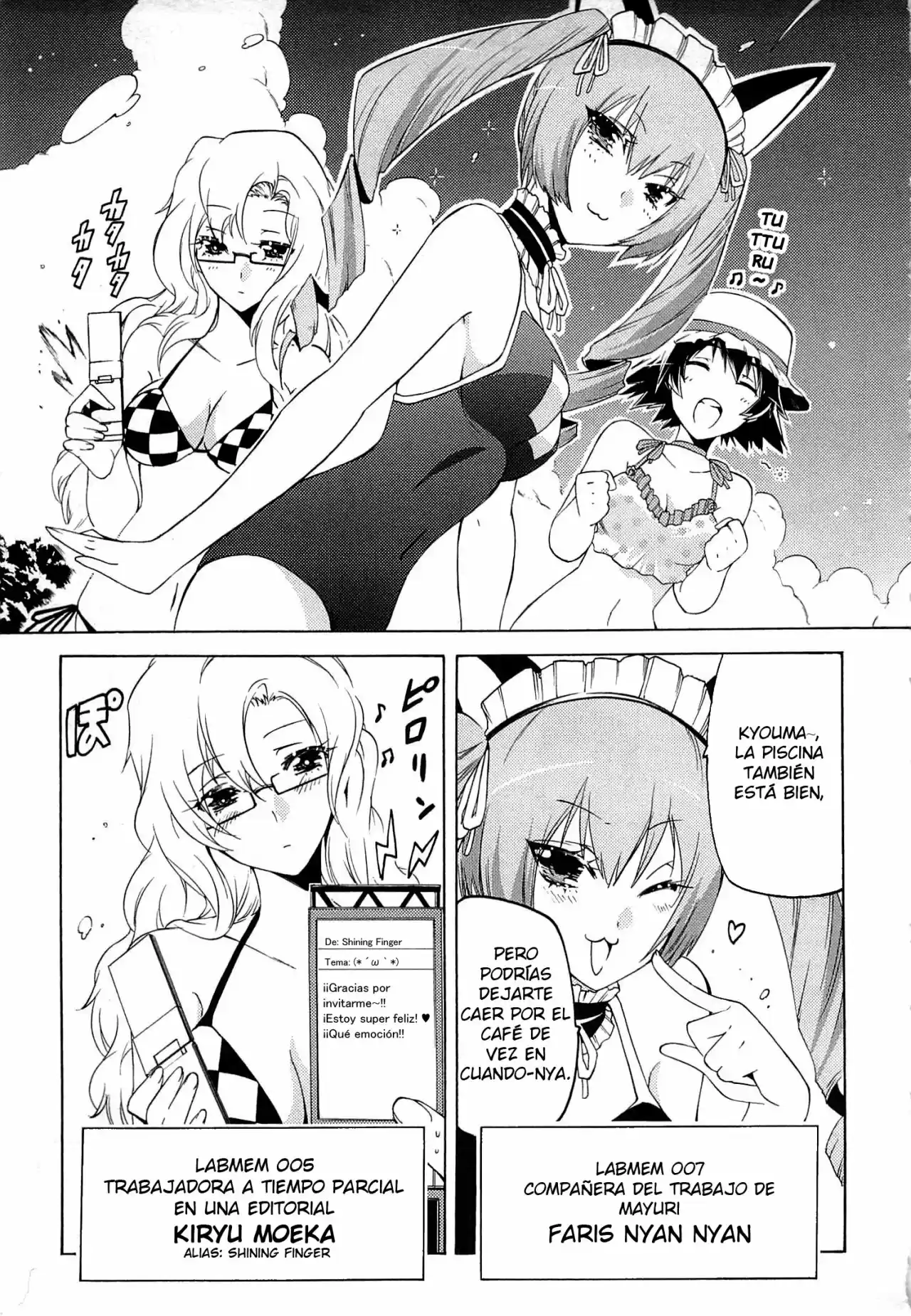 Steins;Gate: Hiyoku Renri no Sweets Honey (2011) - Capítulo 1 - Página 19 - LectorTMOo