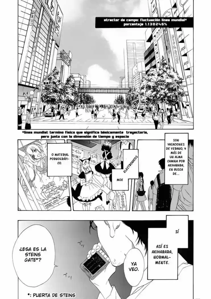 Steins;Gate - Capítulo 0.1 - Página 4 - LectorTMOo