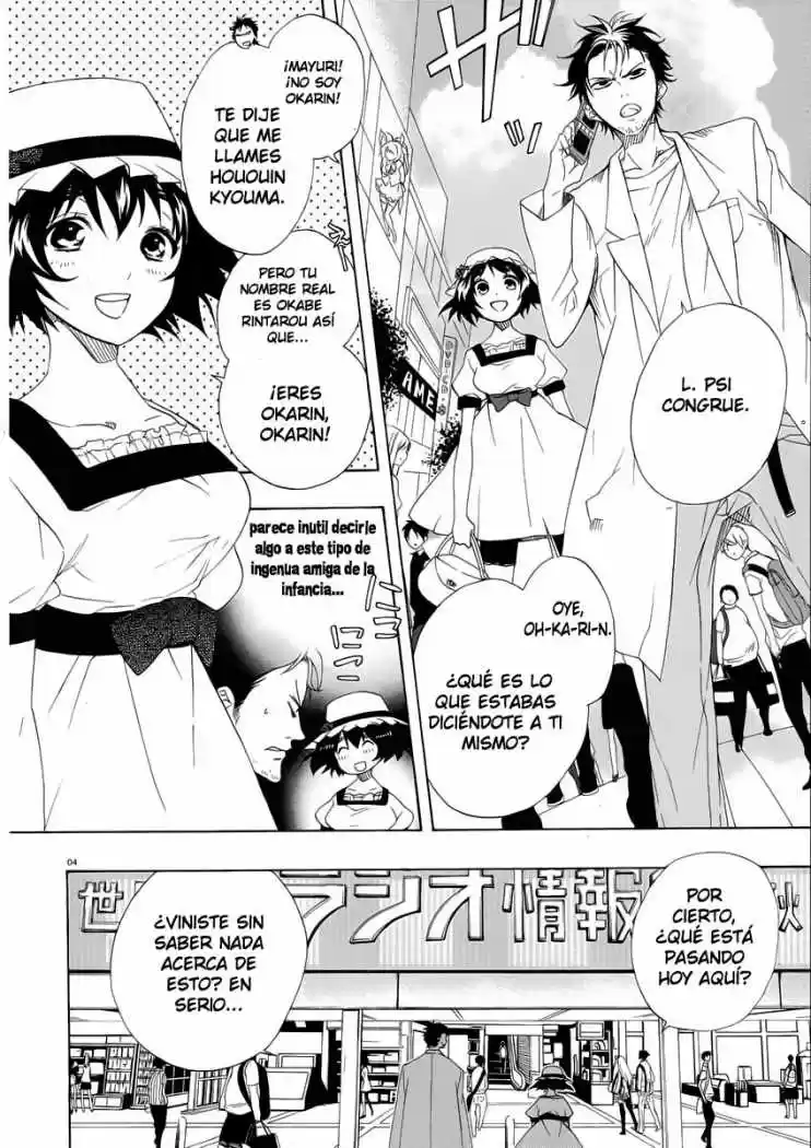 Steins;Gate - Capítulo 0.1 - Página 5 - LectorTMOo