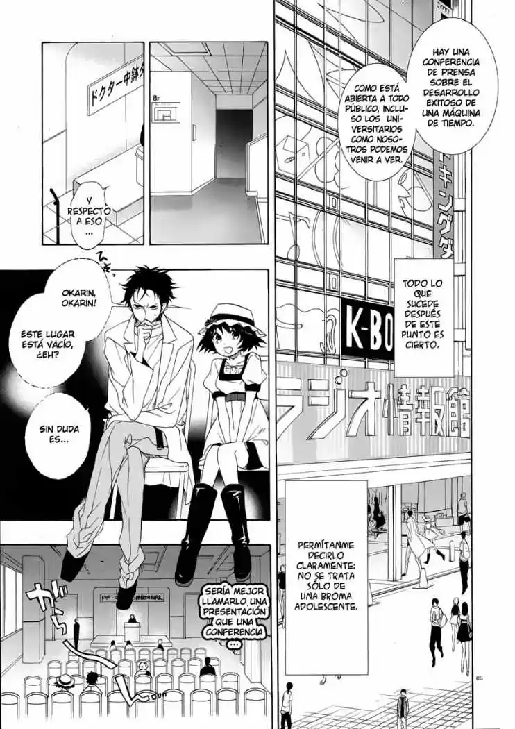 Steins;Gate - Capítulo 0.1 - Página 6 - LectorTMOo