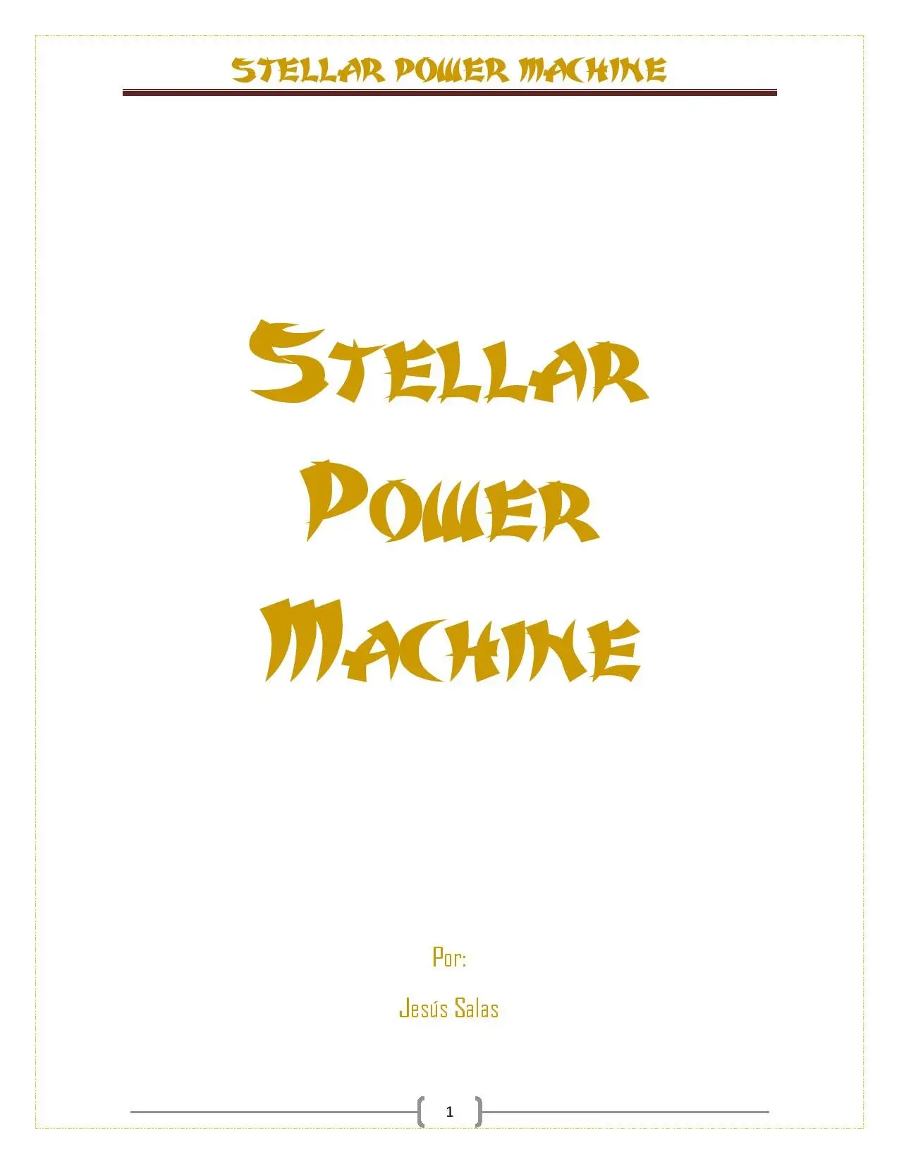 Stellar Power Machine (2019) - Capítulo 2 - Página 2 - LectorTMOo