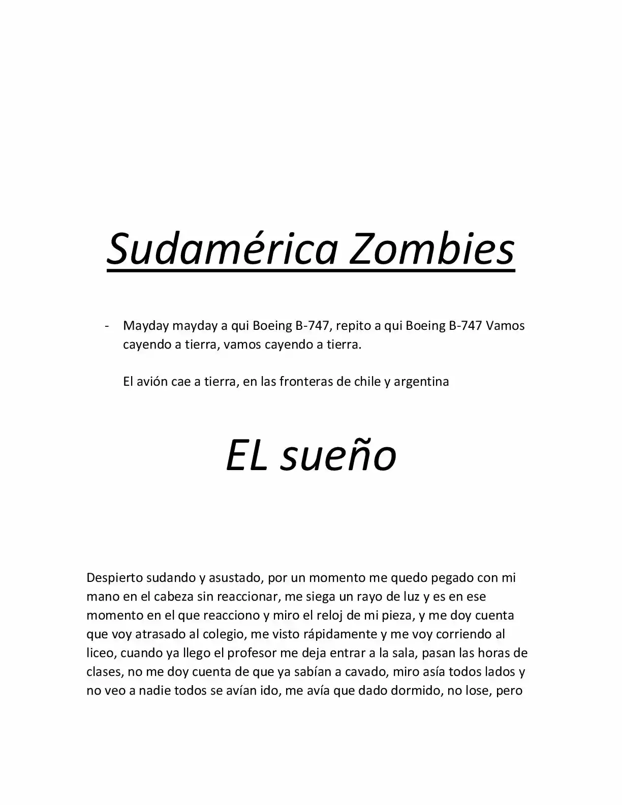 Sudamérica Zombies (2018) - Capítulo 1 - Página 1 - LectorTMOo