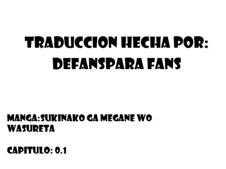 Sukinako ga Megane wo wasureta (2018) - Capítulo 0.1 - Página 23 - LectorTMOo