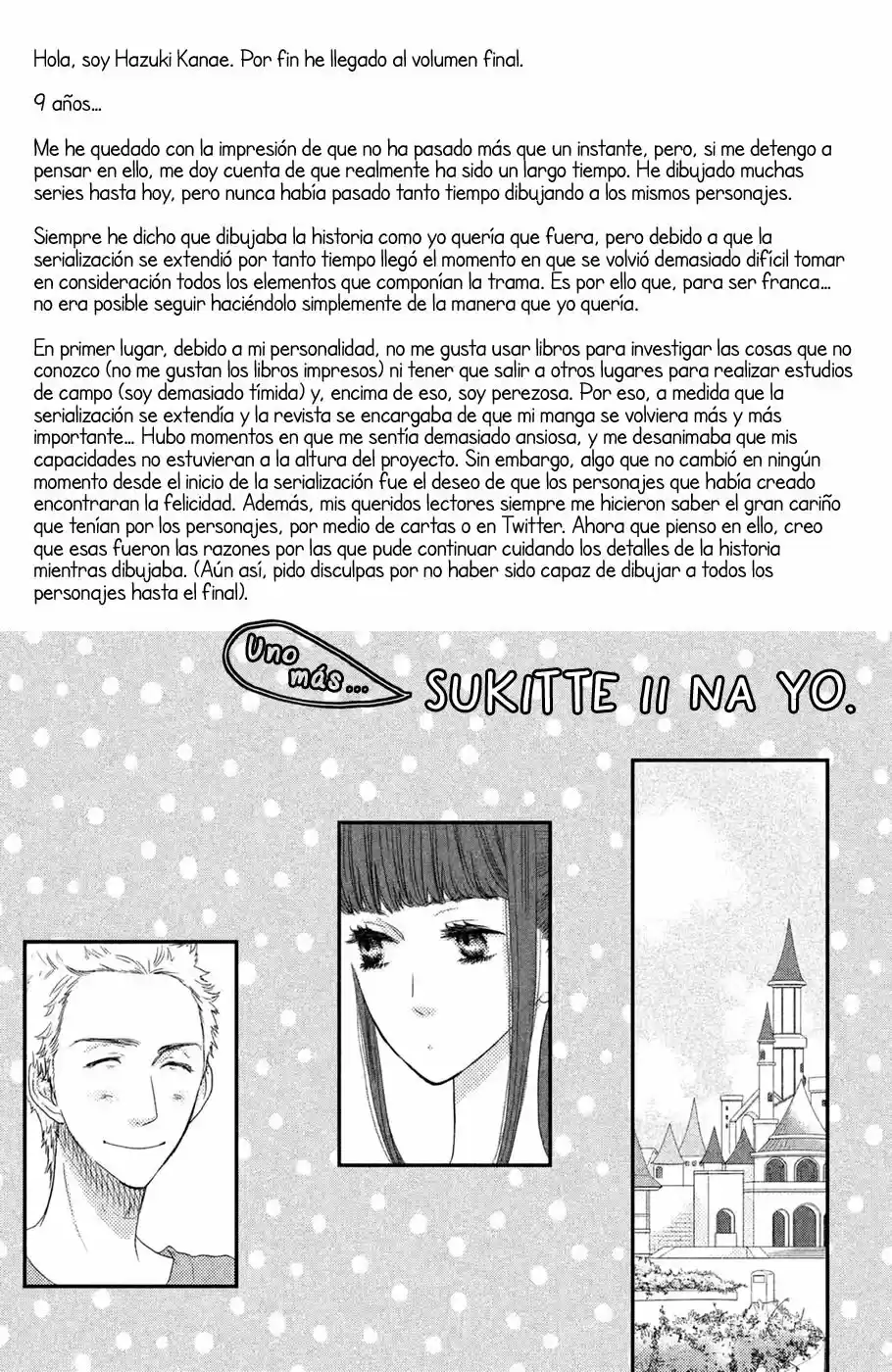 Sukitte Ii na yo (2008) - Capítulo 72.5 - Página 4 - LectorTMOo