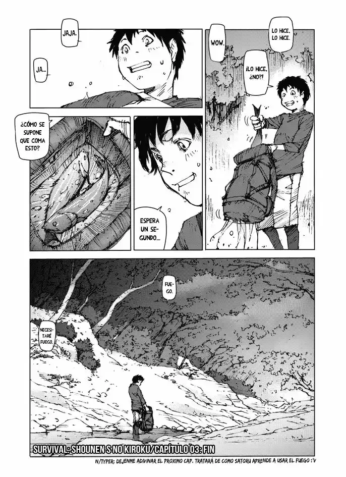 Survival: Shounen S no Kiroku (2015) - Capítulo 3 - Página 16 - LectorTMOo