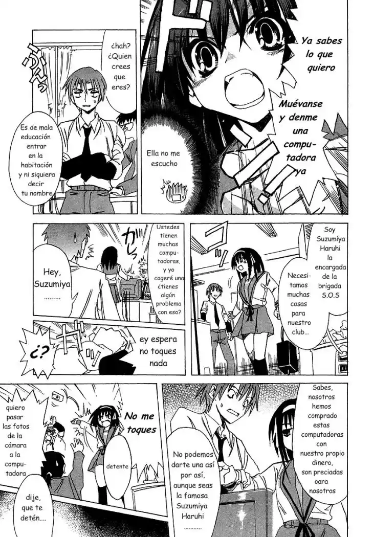 Suzumiya Haruhi-chan no Yuuutsu (2007) - Capítulo 4 - Página 13 - LectorTMOo