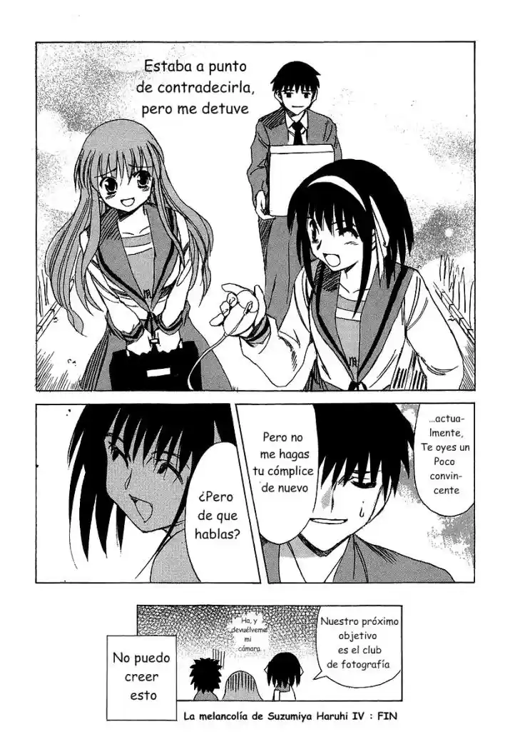 Suzumiya Haruhi-chan no Yuuutsu (2007) - Capítulo 4 - Página 32 - LectorTMOo