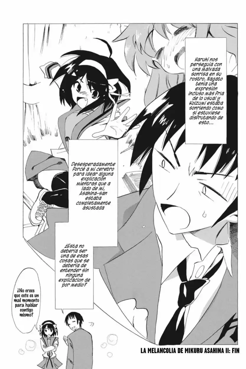 Suzumiya Haruhi-chan no Yuuutsu (2007) - Capítulo 61 - Página 32 - LectorTMOo