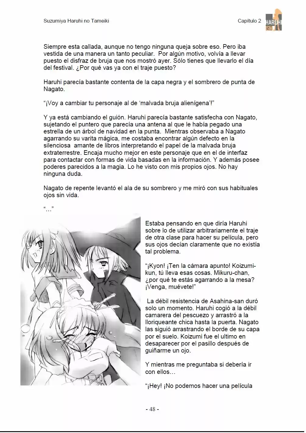 Suzumiya Haruhi no Yuuutsu (Novela) (2003) - Capítulo 11 - Página 14 - LectorTMOo