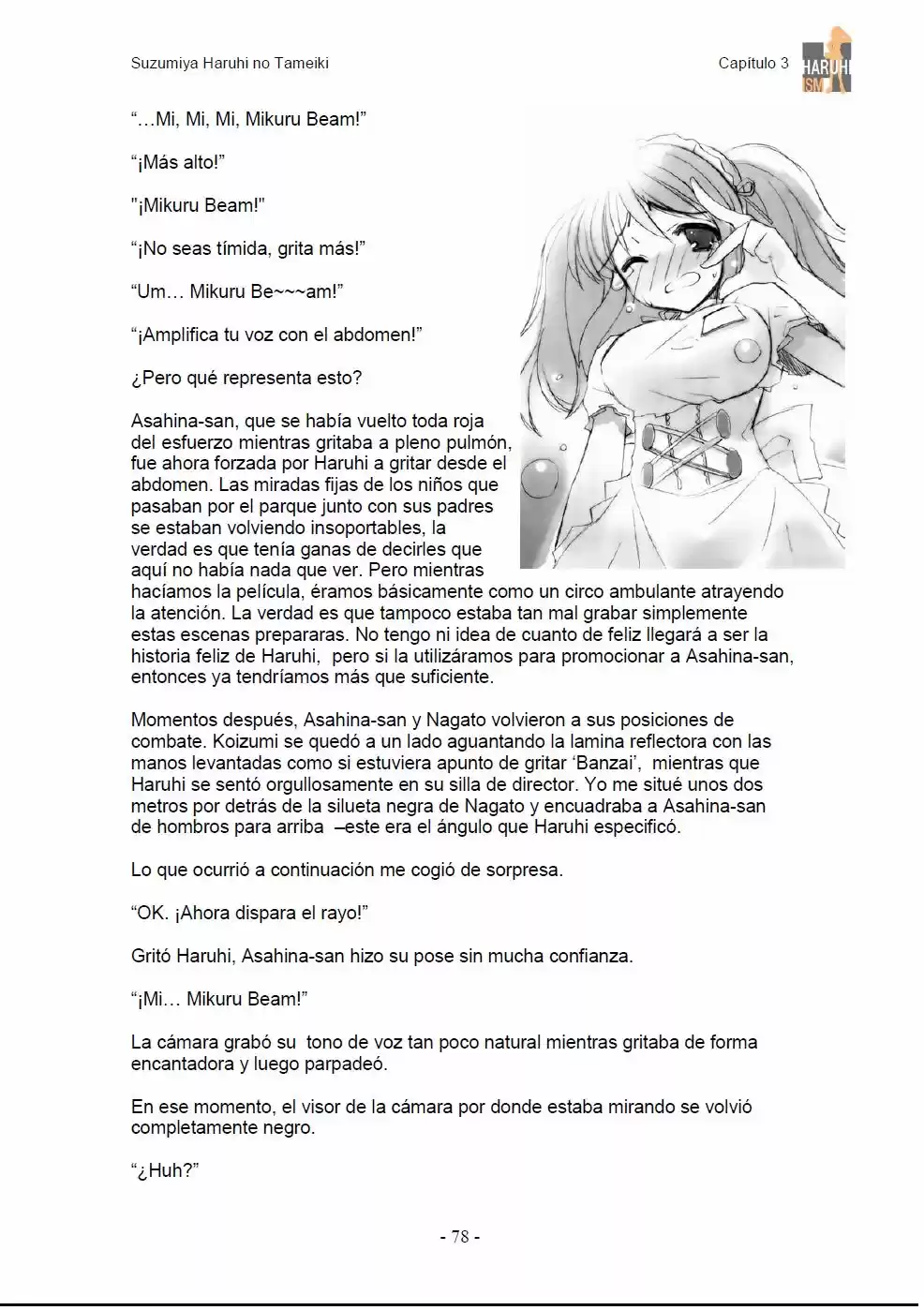 Suzumiya Haruhi no Yuuutsu (Novela) (2003) - Capítulo 12 - Página 18 - LectorTMOo