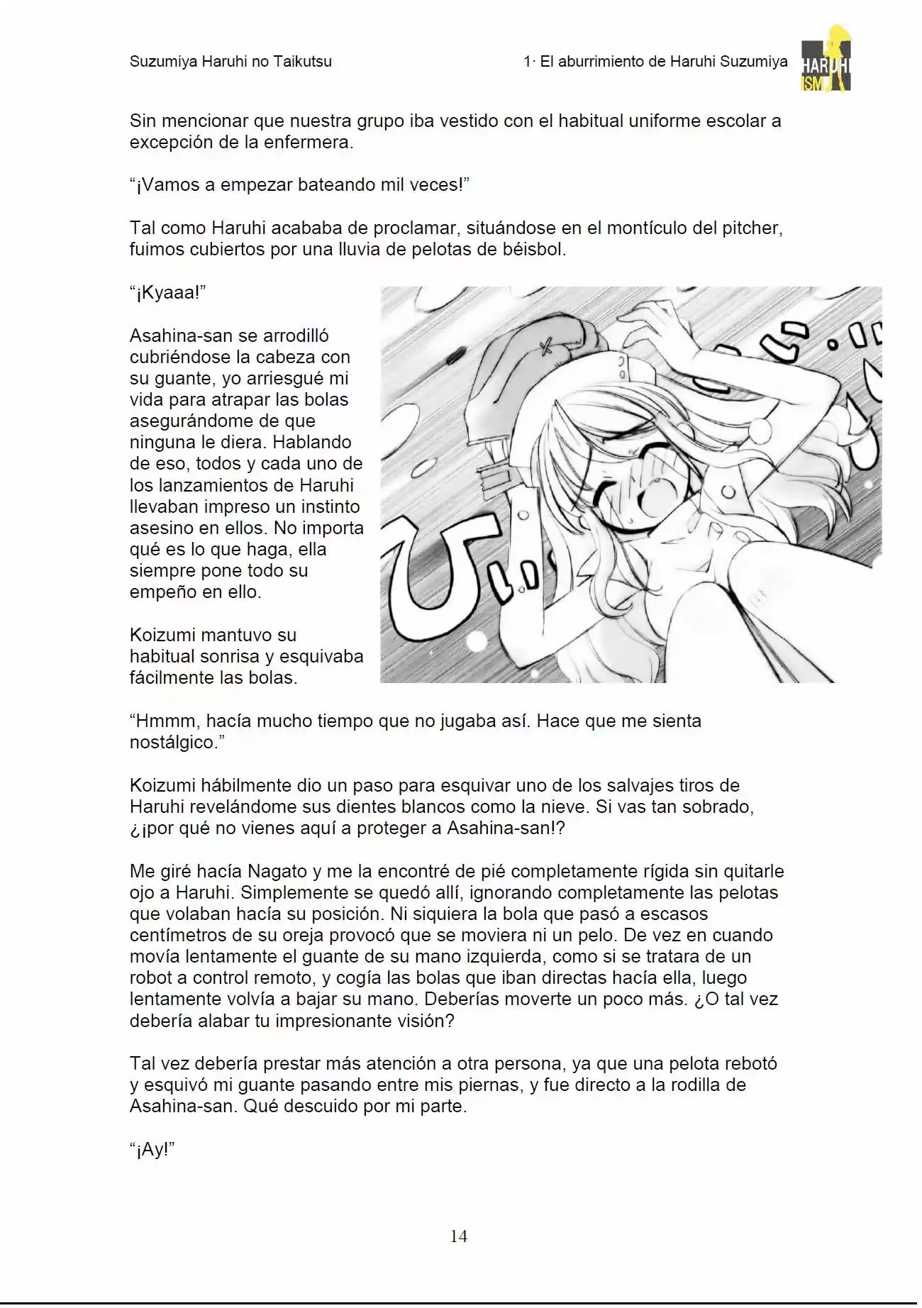 Suzumiya Haruhi no Yuuutsu (Novela) (2003) - Capítulo 16 - Página 14 - LectorTMOo
