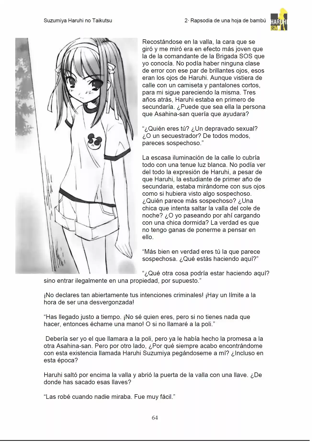 Suzumiya Haruhi no Yuuutsu (Novela) (2003) - Capítulo 17 - Página 20 - LectorTMOo