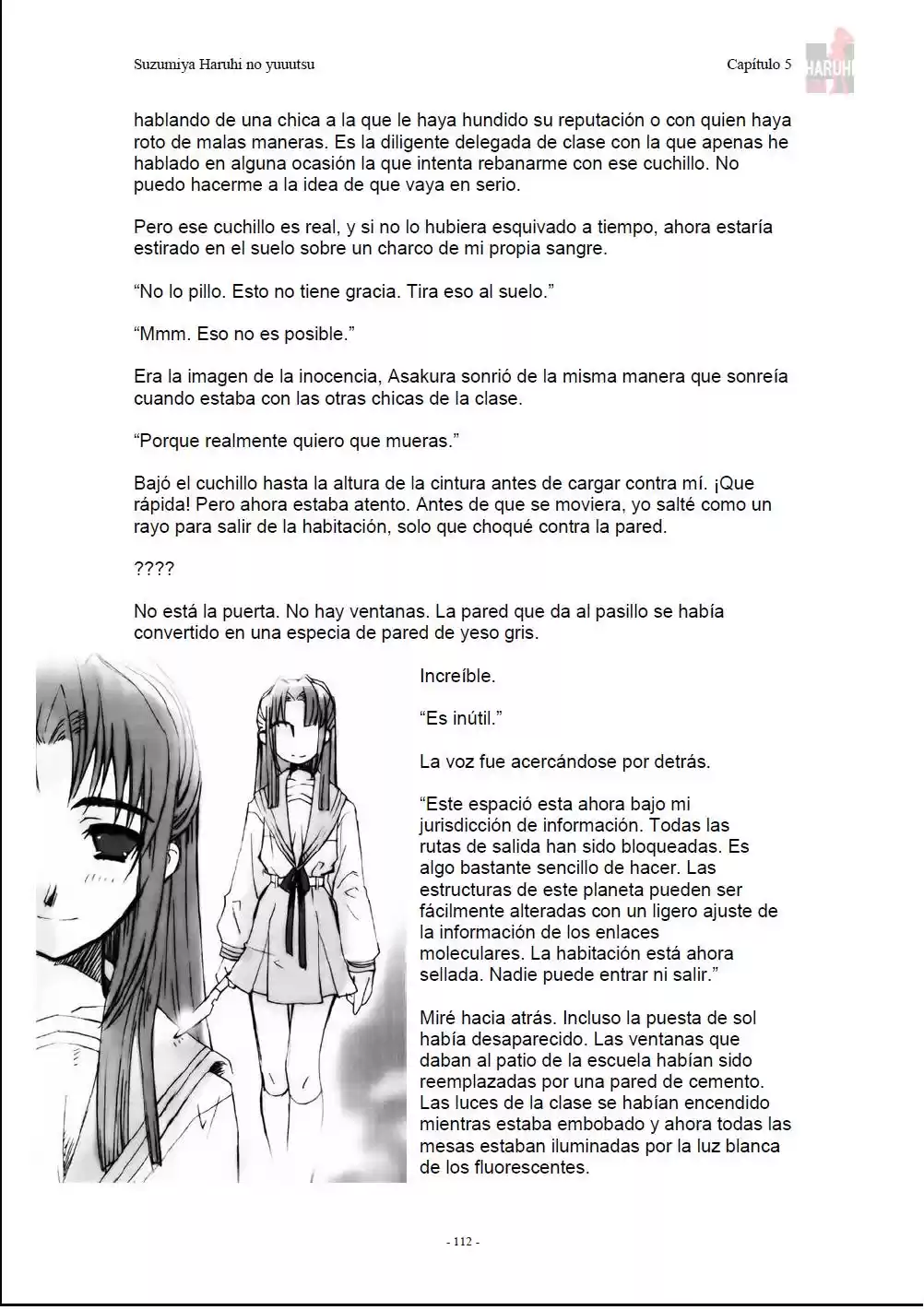 Suzumiya Haruhi no Yuuutsu (Novela) (2003) - Capítulo 5 - Página 13 - LectorTMOo