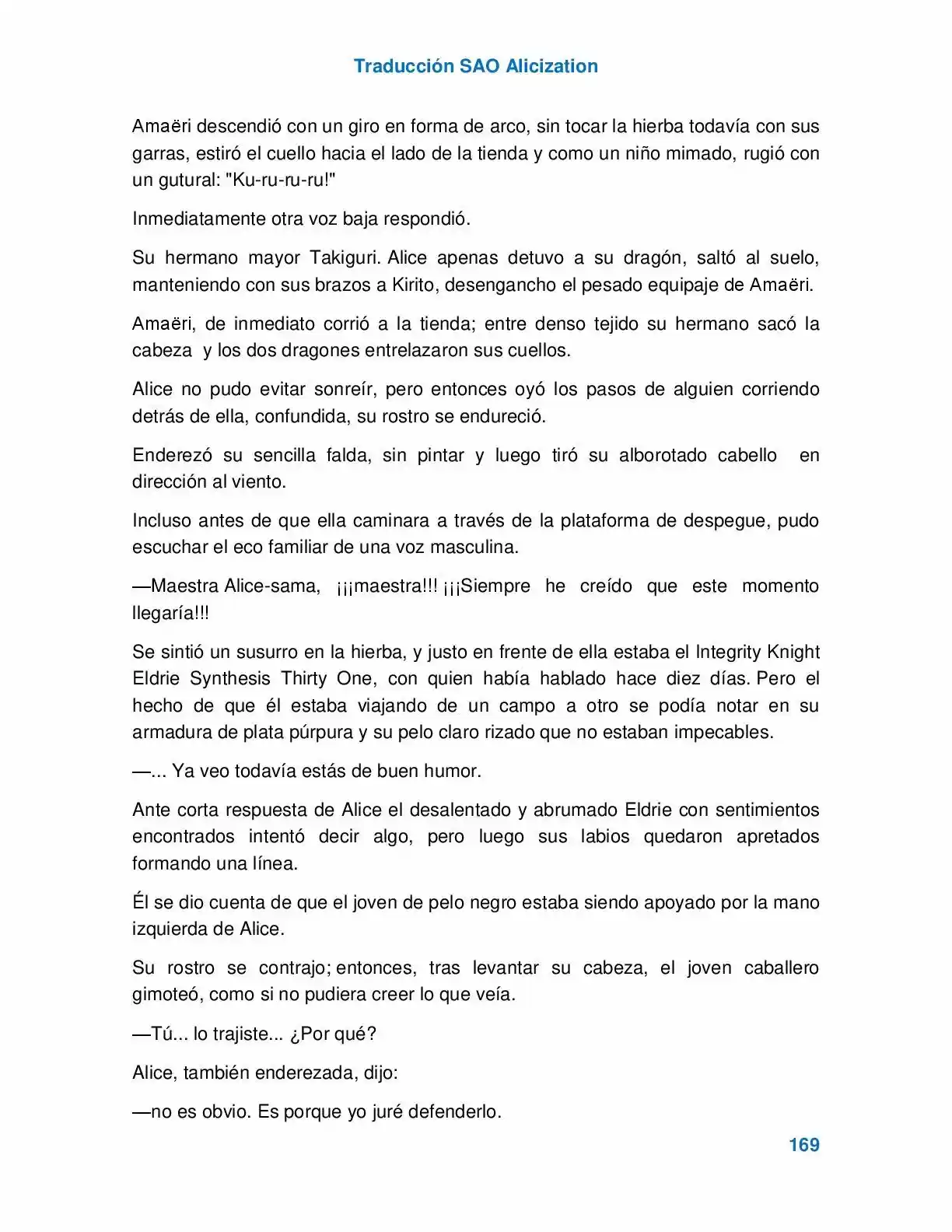 Sword Art Online: Aincrad (2010) - Capítulo 15 - Página 169 - LectorTMOo