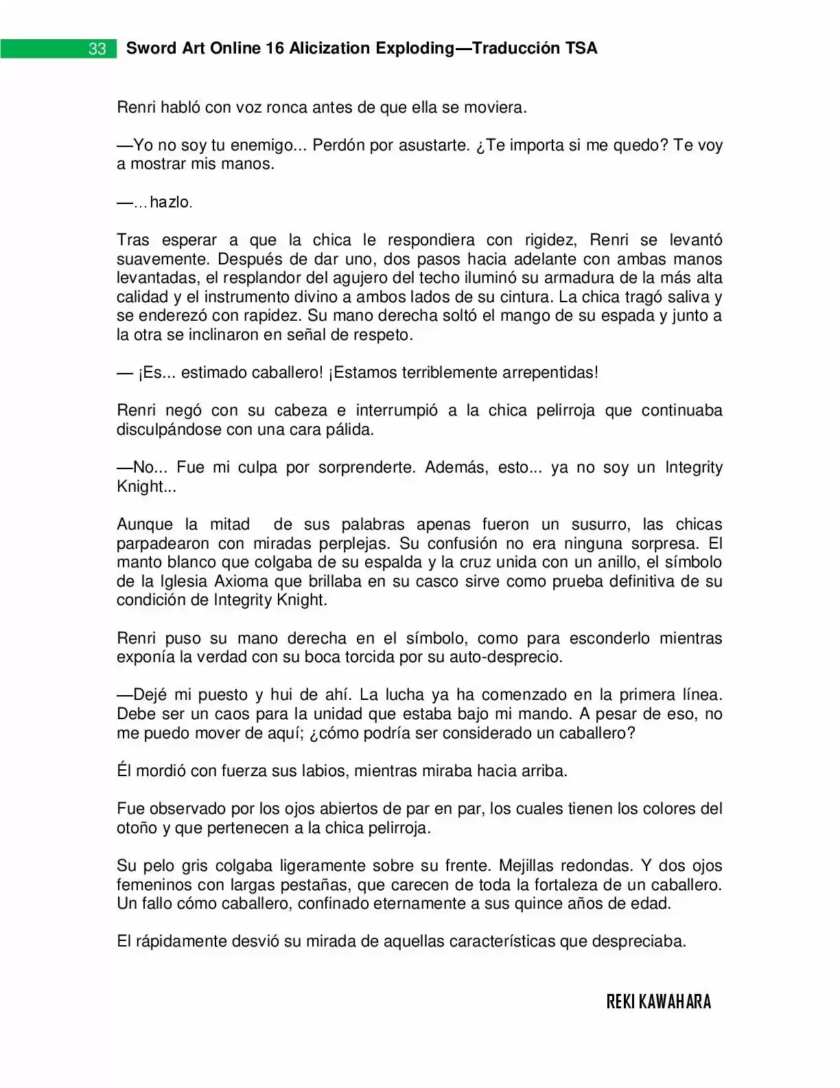 Sword Art Online: Aincrad (2010) - Capítulo 16 - Página 33 - LectorTMOo
