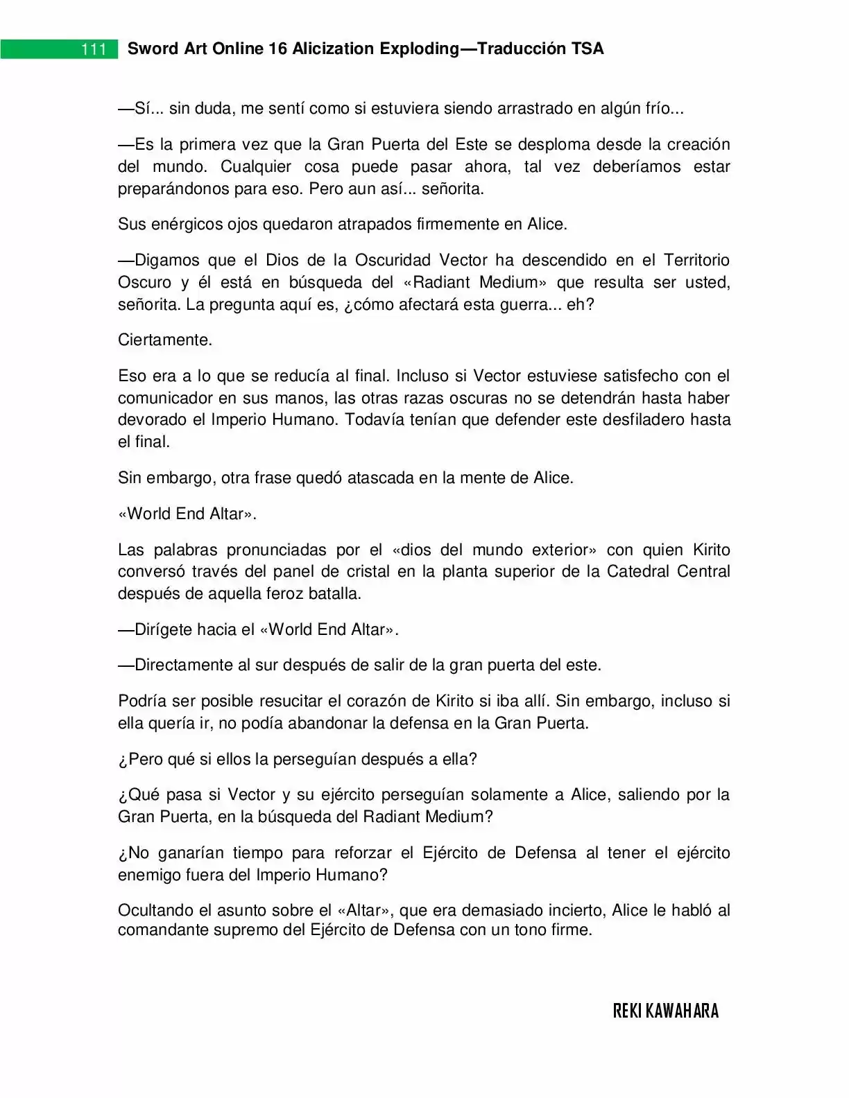Sword Art Online: Aincrad (2010) - Capítulo 16 - Página 111 - LectorTMOo