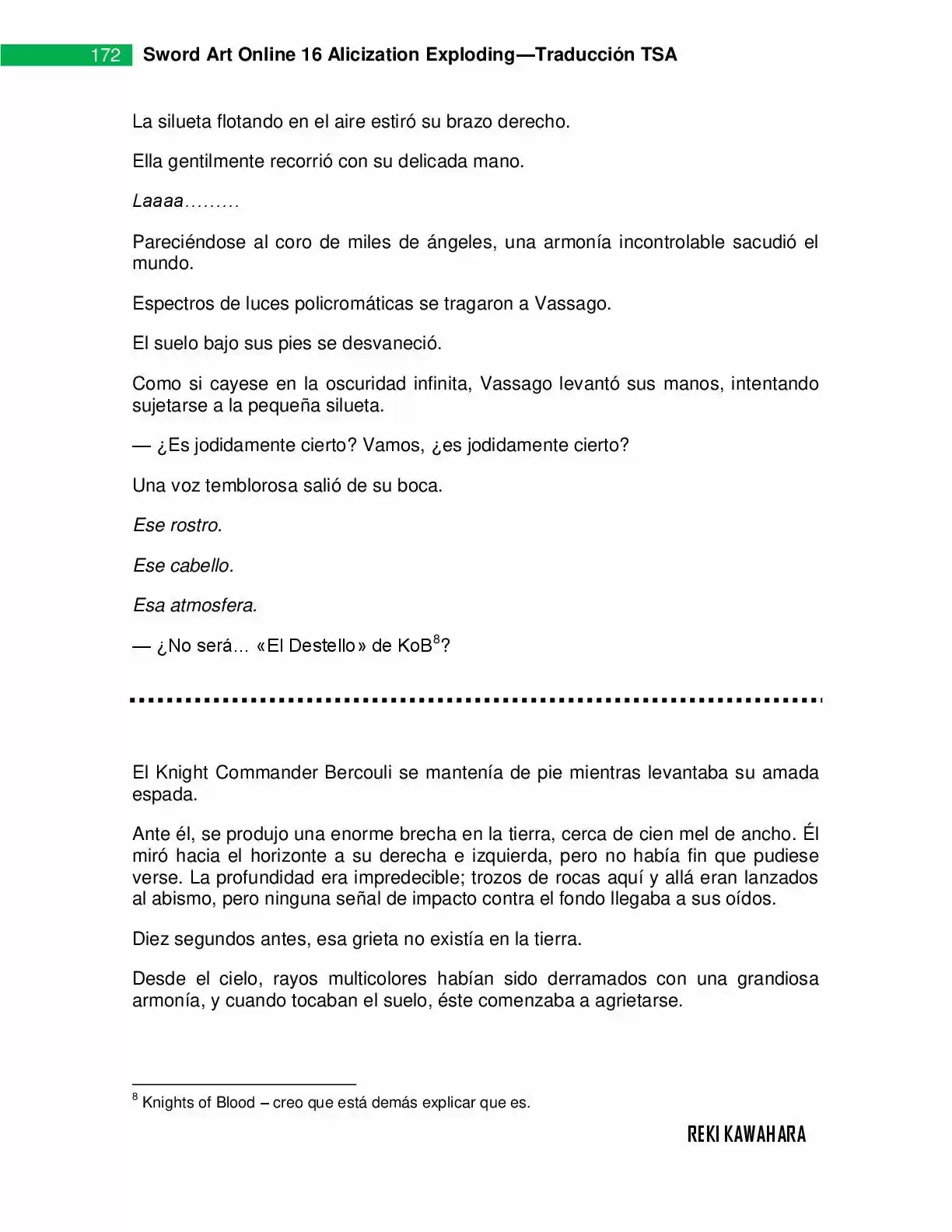 Sword Art Online: Aincrad (2010) - Capítulo 16 - Página 172 - LectorTMOo
