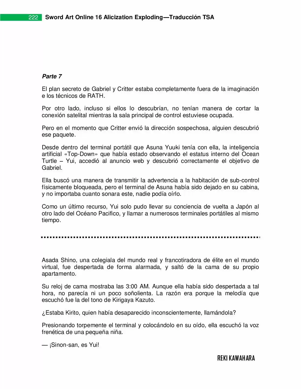 Sword Art Online: Aincrad (2010) - Capítulo 16 - Página 222 - LectorTMOo