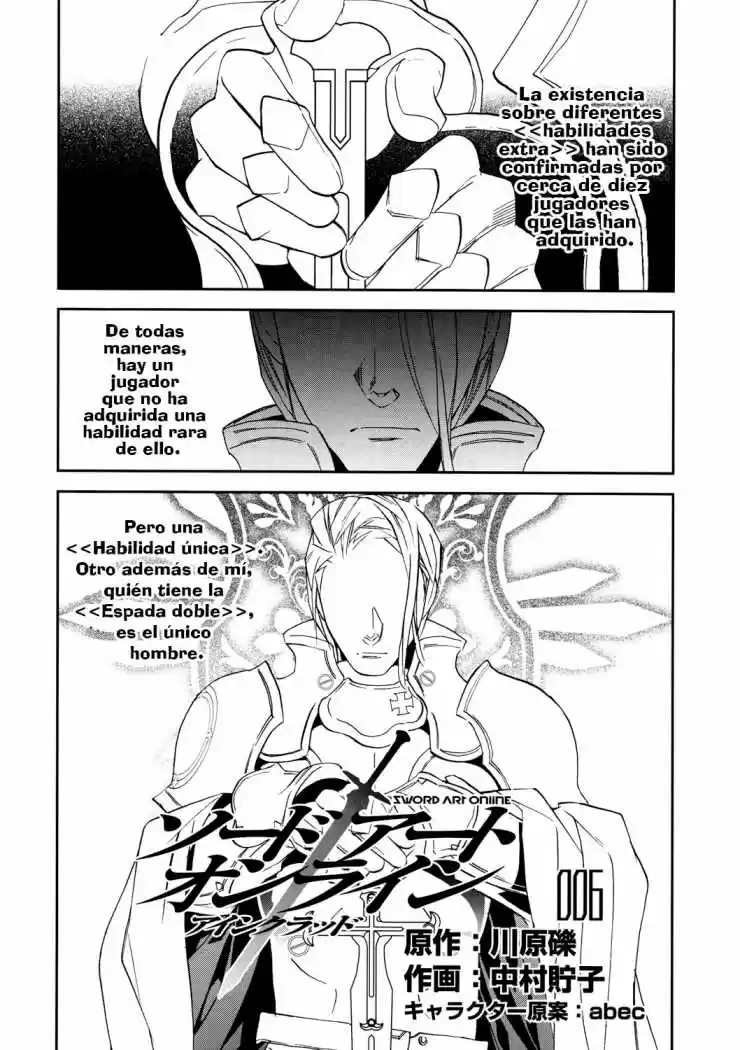 Sword Art Online: Aincrad (2010) - Capítulo 6 - Página 6 - LectorTMOo