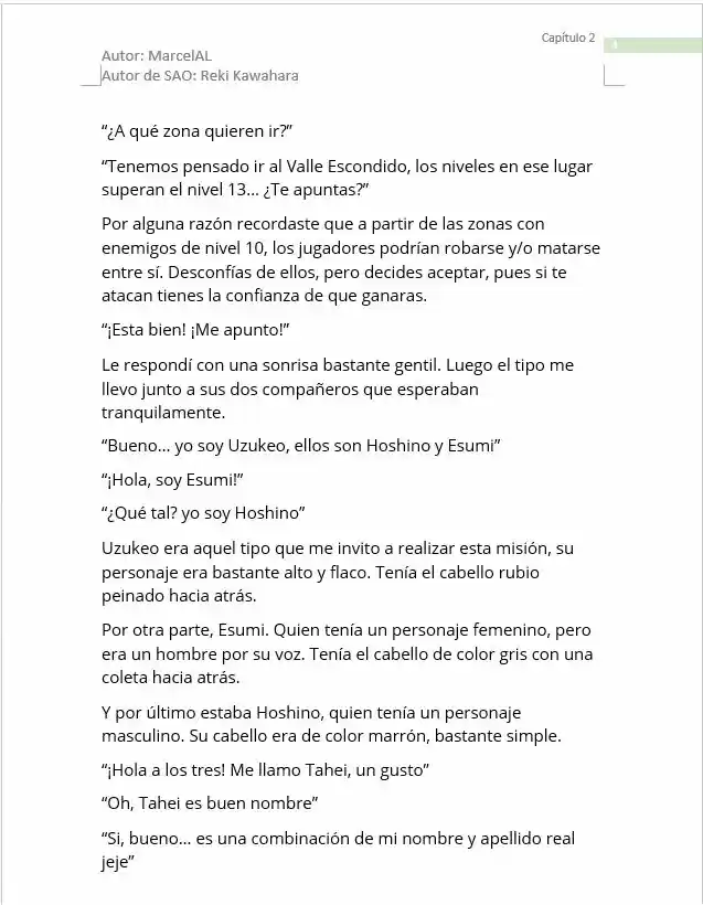 SWORD ART ONLINE: AMAZING CHEATER (2018) - Capítulo 2 - Página 4 - LectorTMOo