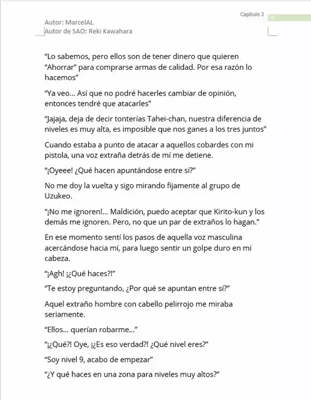 SWORD ART ONLINE: AMAZING CHEATER (2018) - Capítulo 2 - Página 6 - LectorTMOo