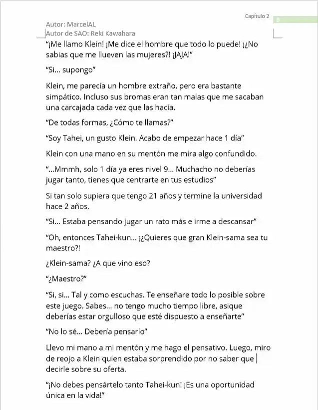 SWORD ART ONLINE: AMAZING CHEATER (2018) - Capítulo 2 - Página 8 - LectorTMOo