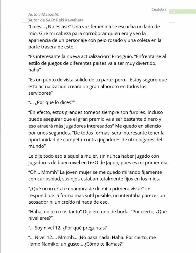 SWORD ART ONLINE: AMAZING CHEATER (2018) - Capítulo 2 - Página 13 - LectorTMOo