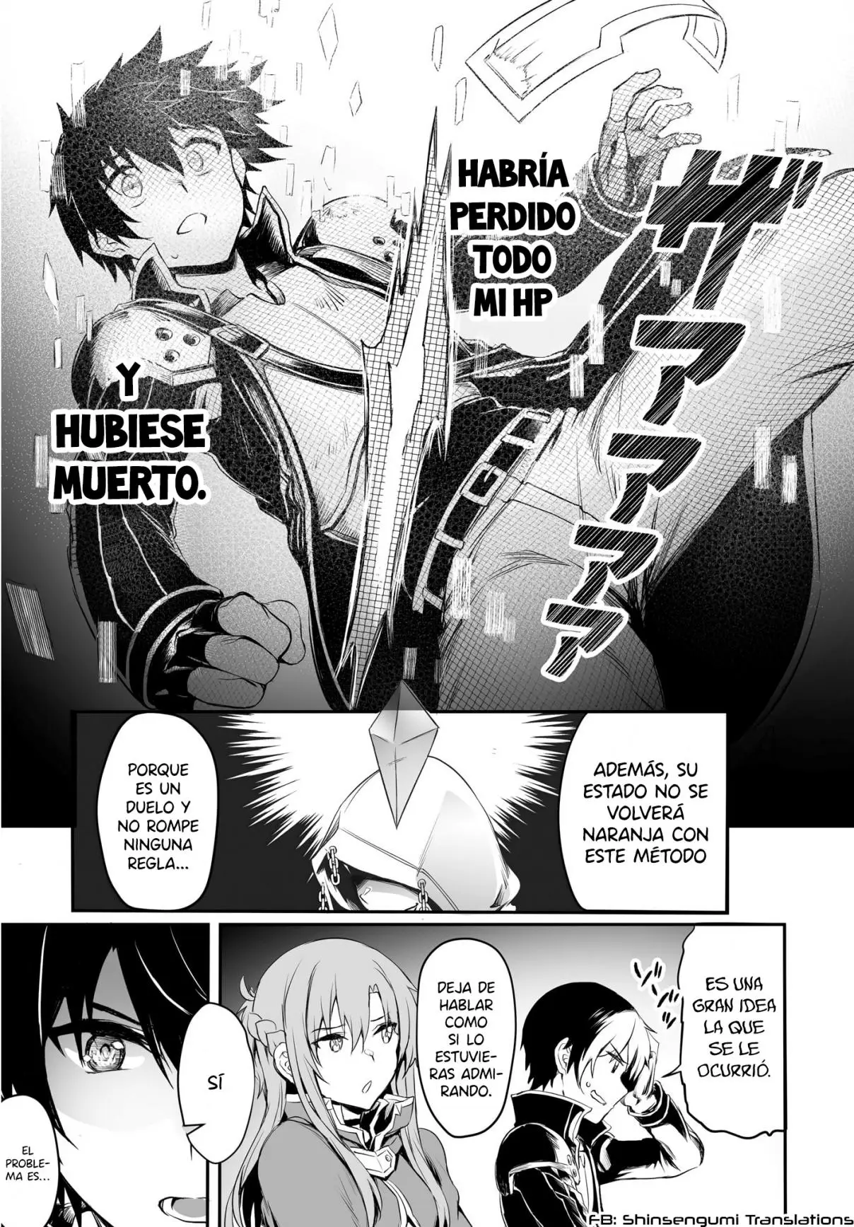 Sword Art Online: Progressive - Kuraki Yuuyami no Scherzo - Capítulo  - Página 15 - LectorTMOo