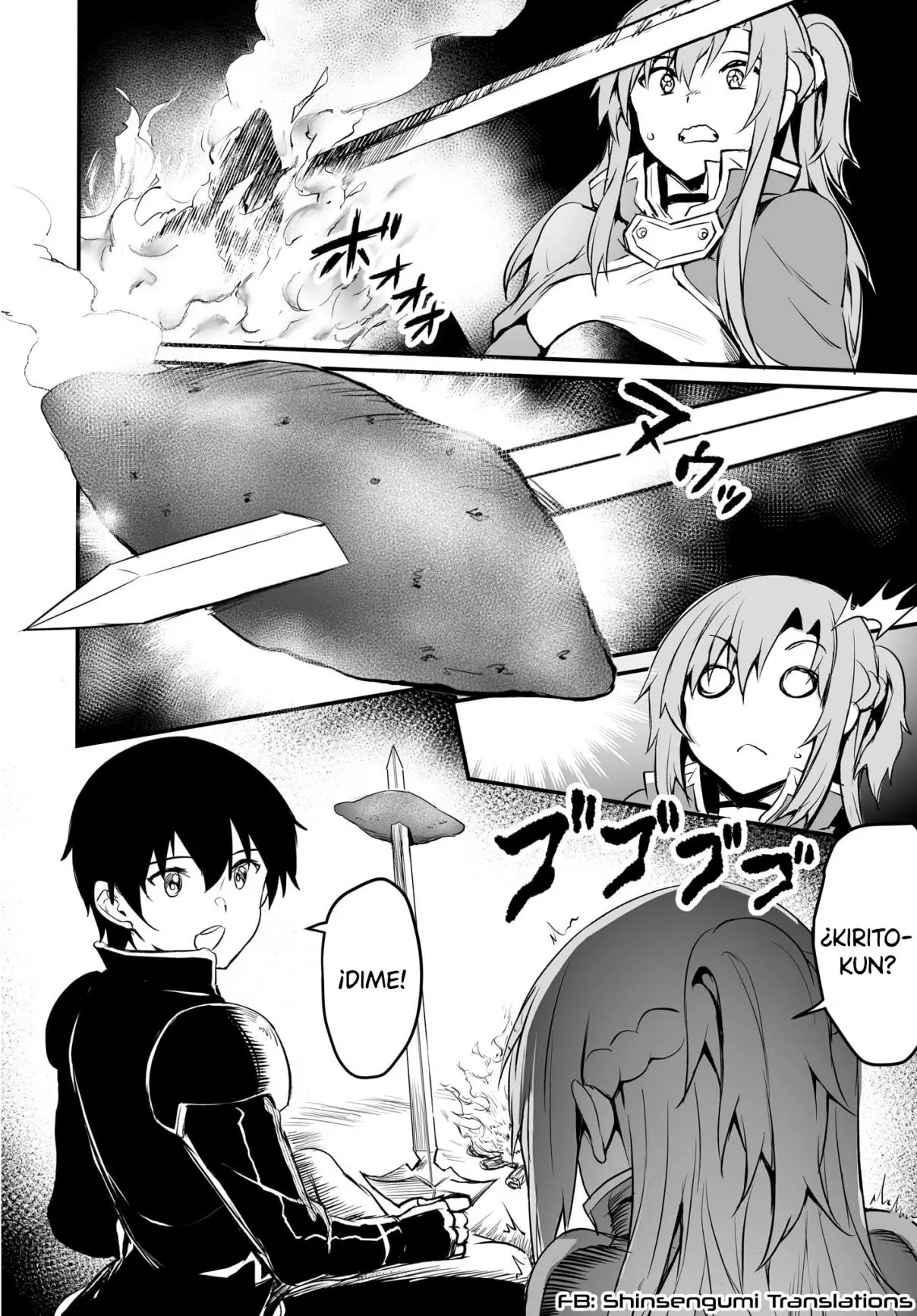Sword Art Online: Progressive - Kuraki Yuuyami no Scherzo - Capítulo  - Página 22 - LectorTMOo
