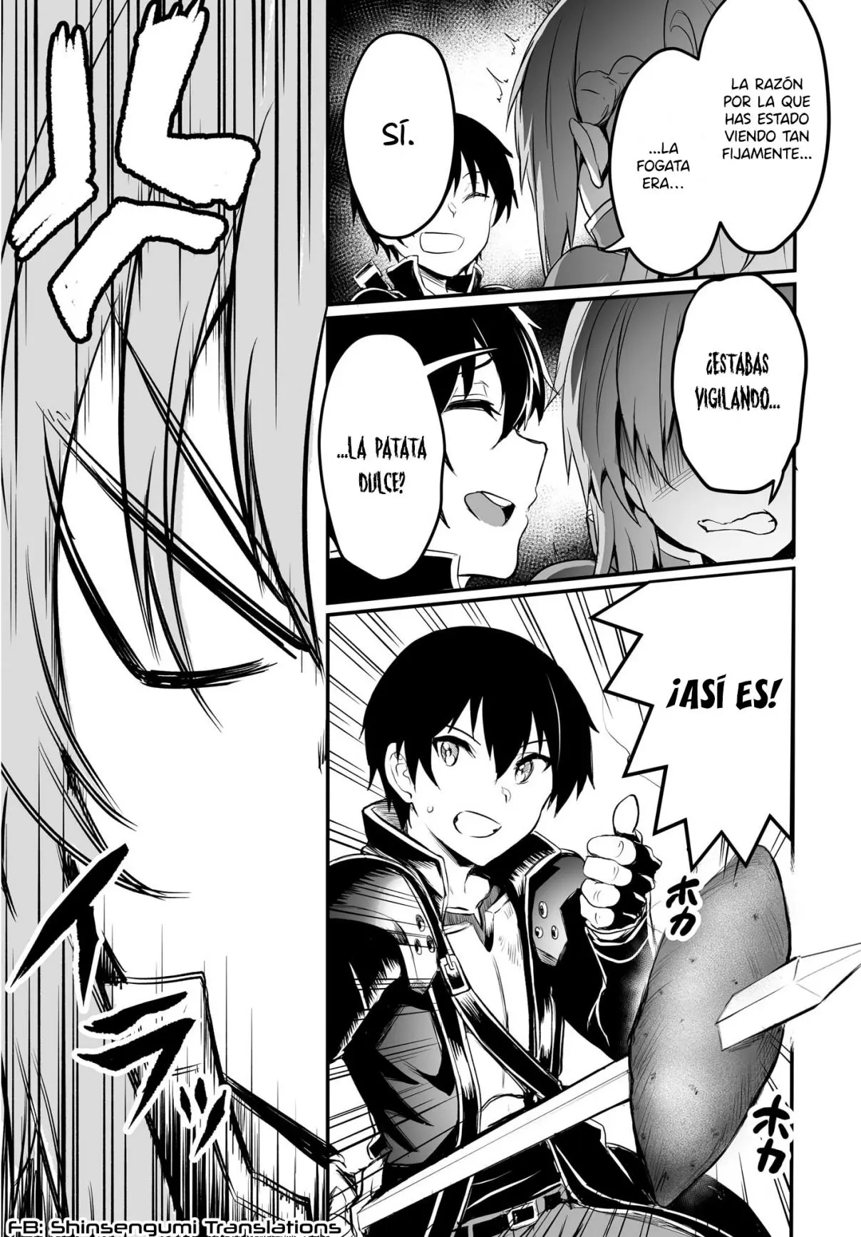 Sword Art Online: Progressive - Kuraki Yuuyami no Scherzo - Capítulo  - Página 23 - LectorTMOo