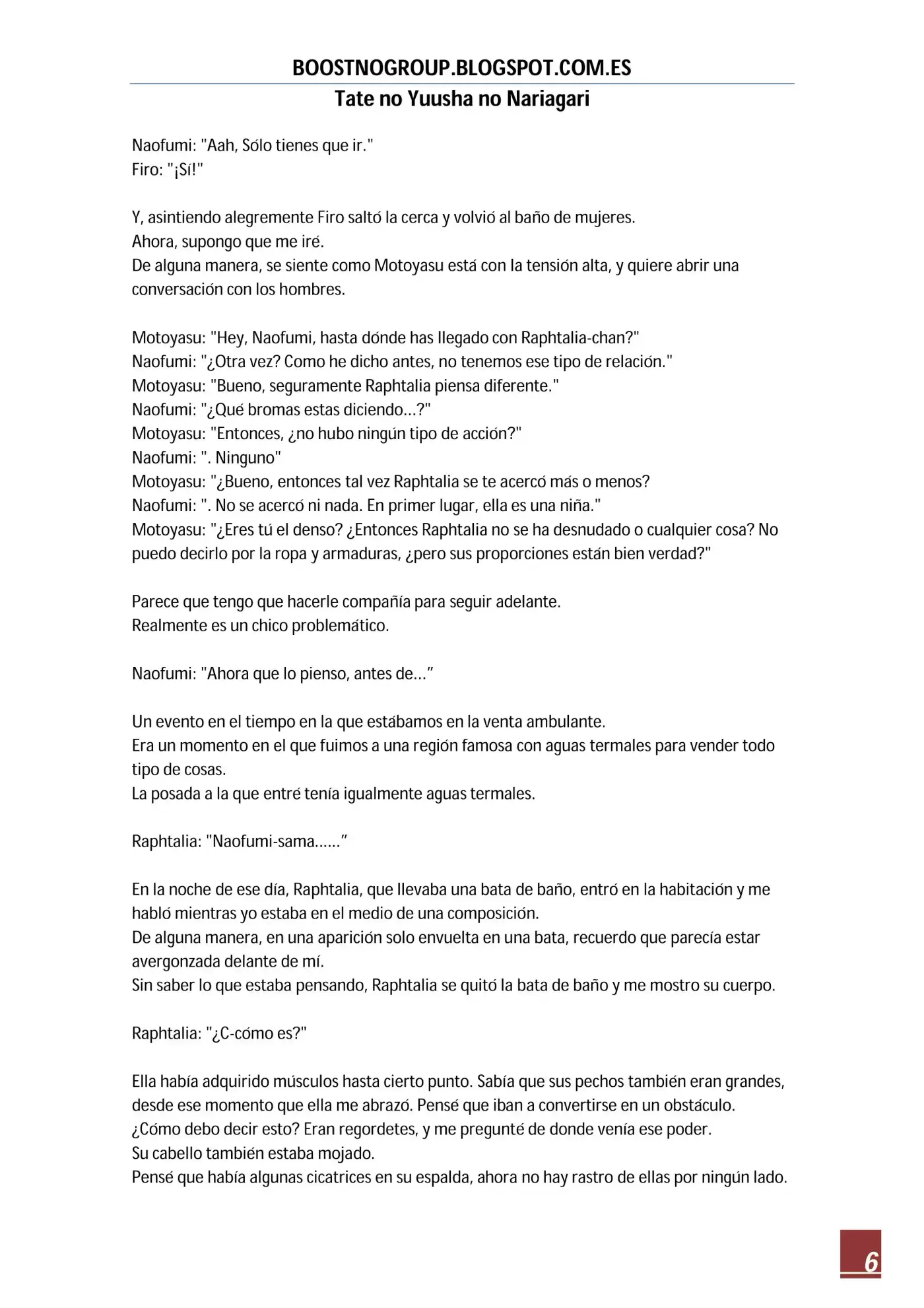 Tate no Yuusha no Nariagari (Novela) (2013) - Capítulo 100 - Página 6 - LectorTMOo