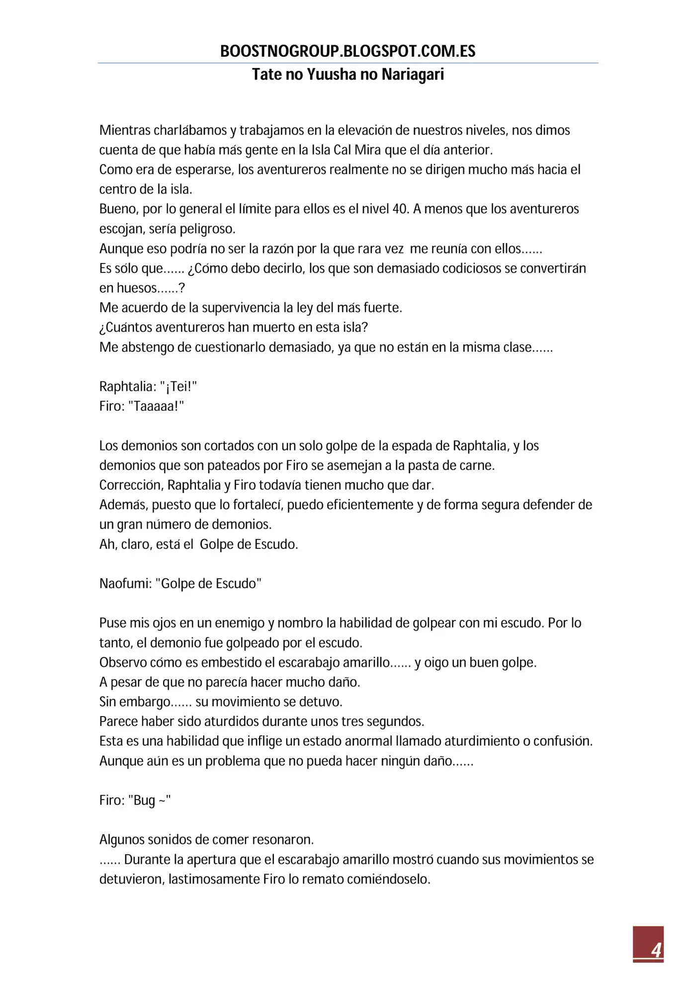 Tate no Yuusha no Nariagari (Novela) (2013) - Capítulo 106 - Página 4 - LectorTMOo