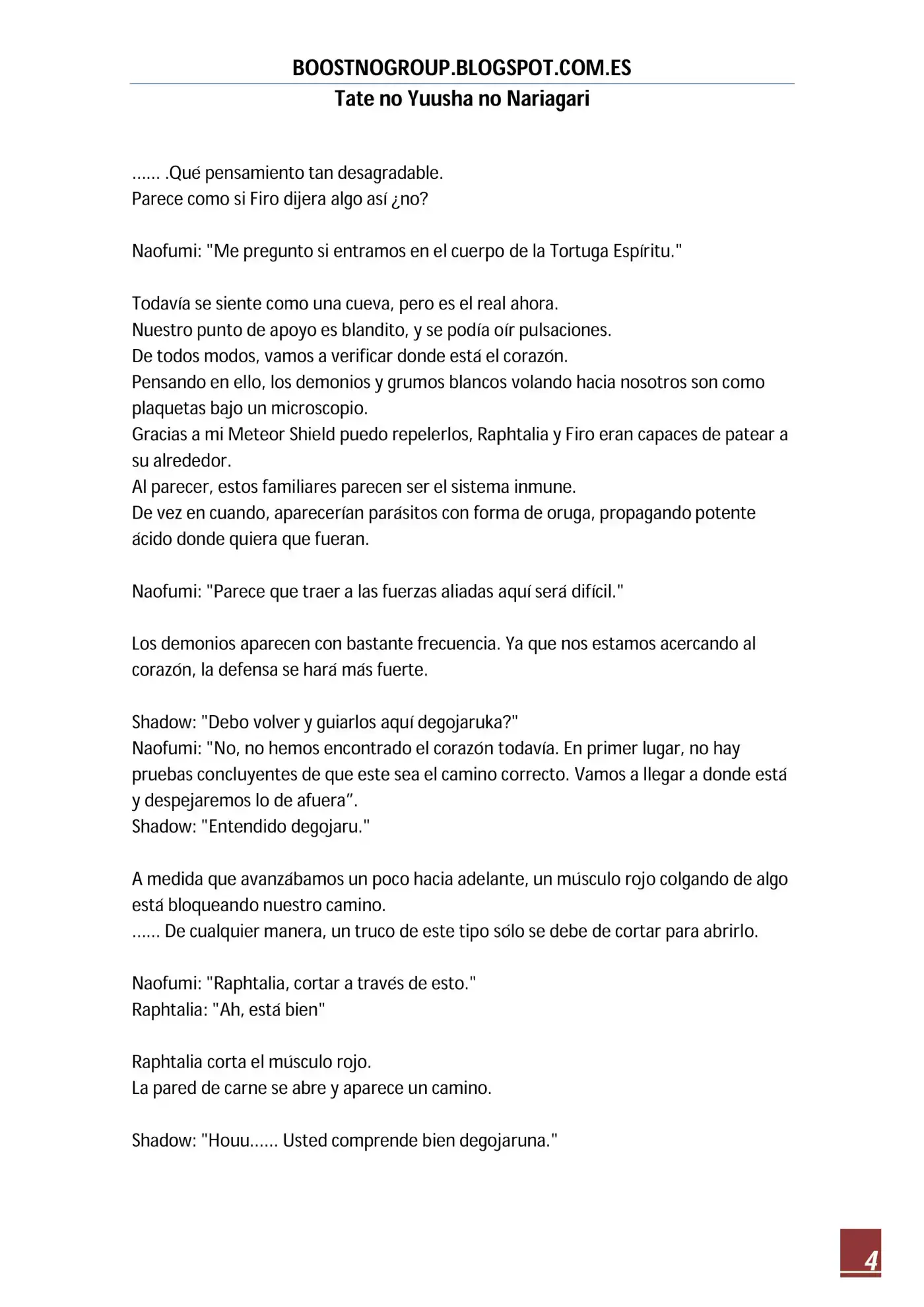 Tate no Yuusha no Nariagari (Novela) (2013) - Capítulo 123 - Página 4 - LectorTMOo