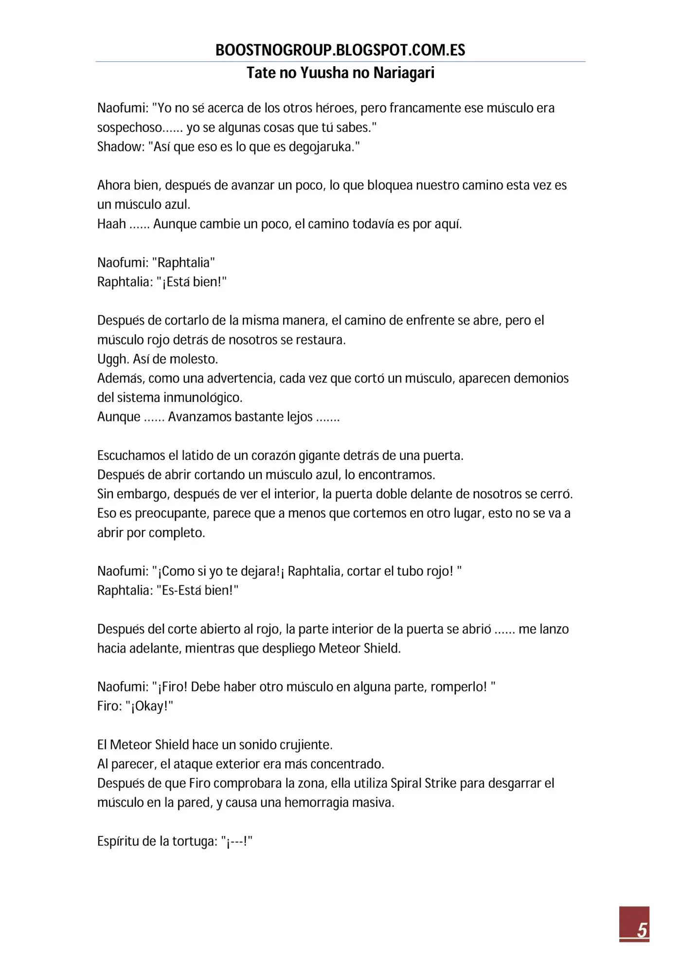 Tate no Yuusha no Nariagari (Novela) (2013) - Capítulo 123 - Página 5 - LectorTMOo
