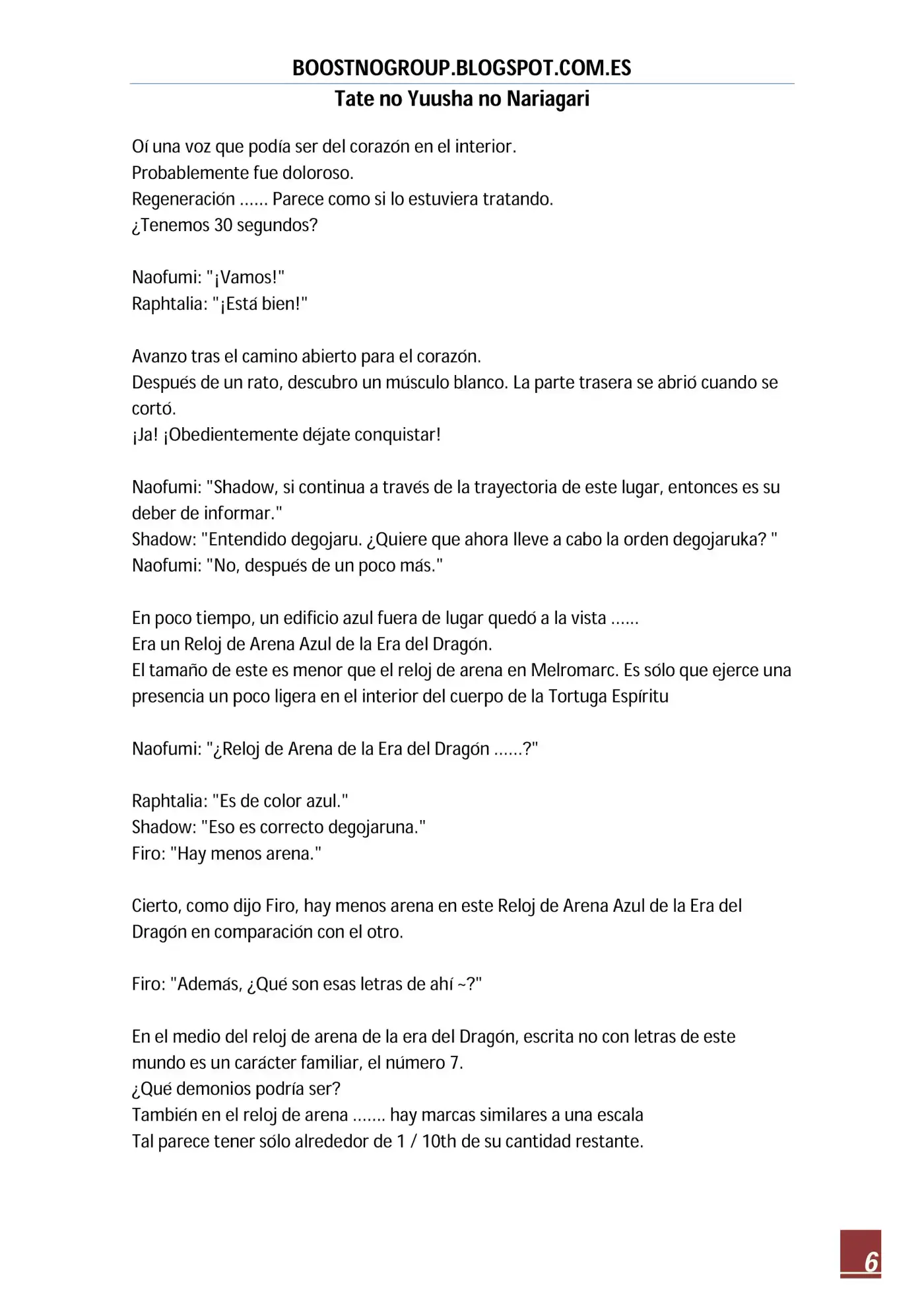Tate no Yuusha no Nariagari (Novela) (2013) - Capítulo 123 - Página 6 - LectorTMOo