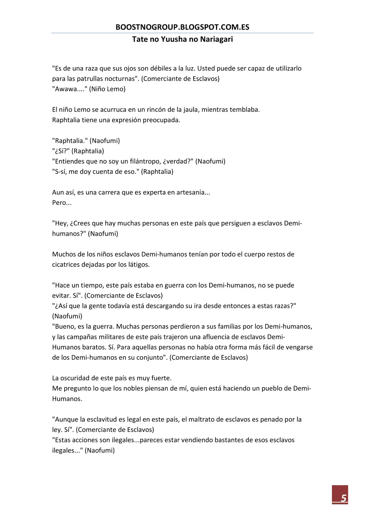 Tate no Yuusha no Nariagari (Novela) (2013) - Capítulo 146 - Página 5 - LectorTMOo