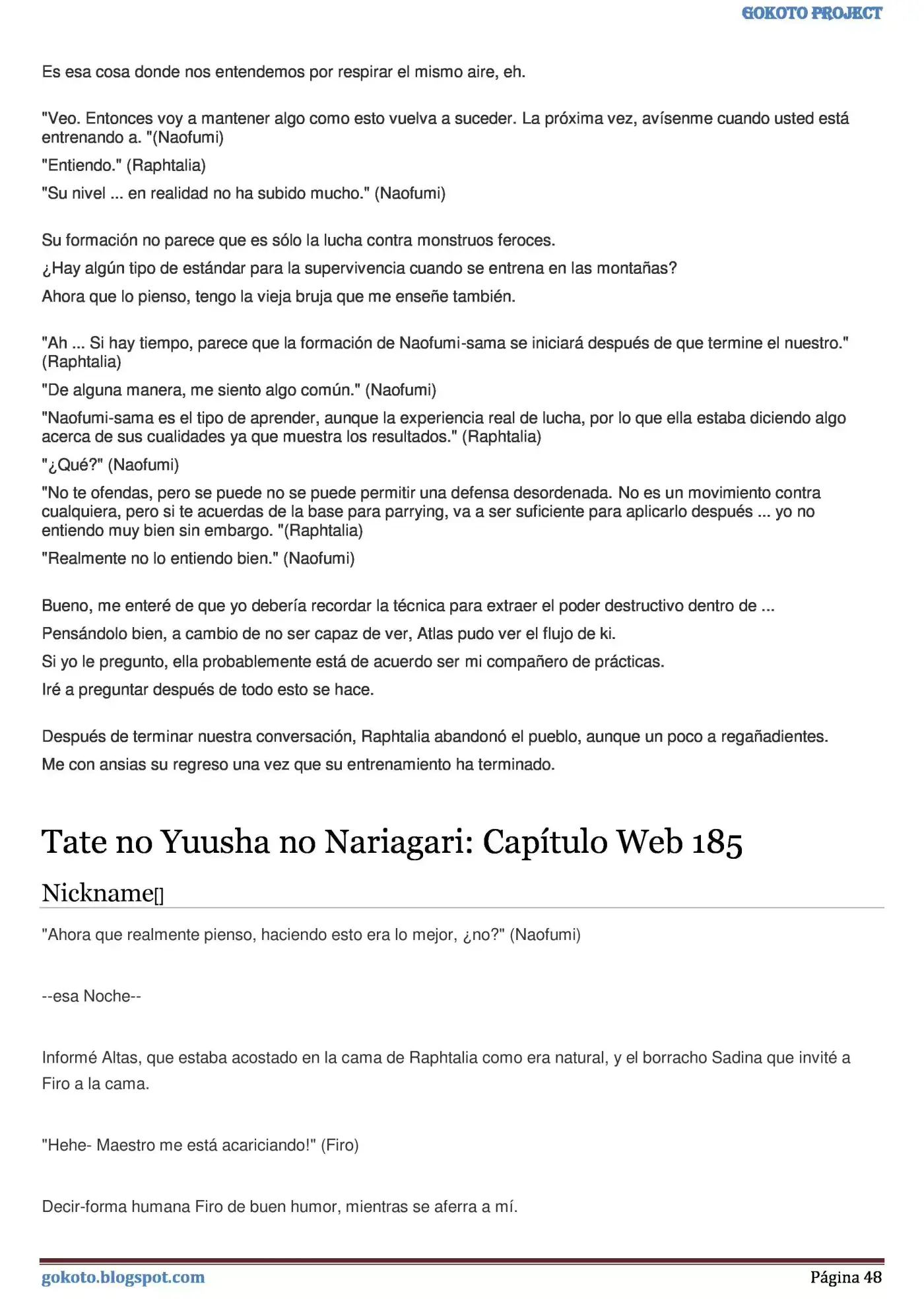 Tate no Yuusha no Nariagari (Novela) (2013) - Capítulo 177 - Página 48 - LectorTMOo