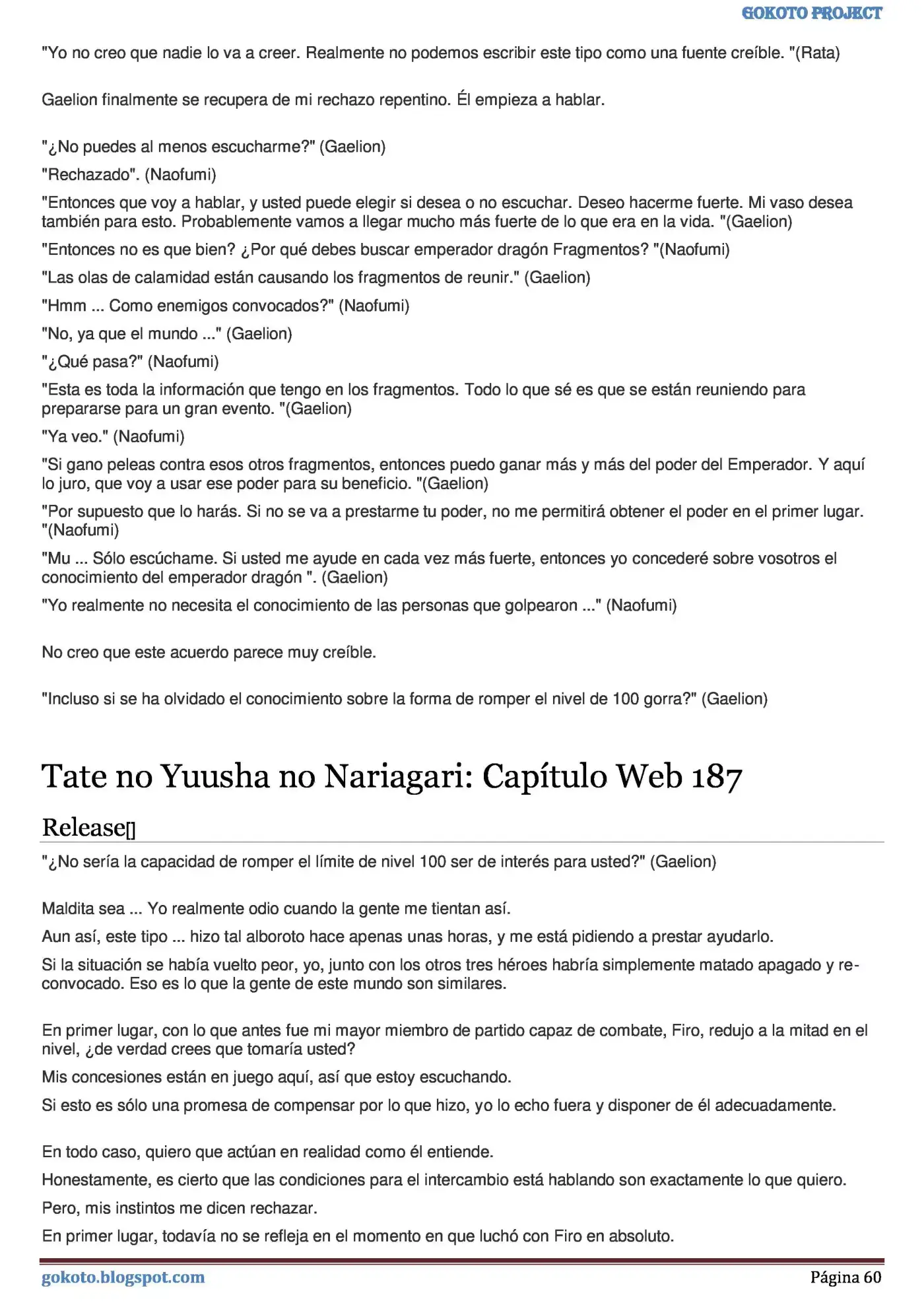 Tate no Yuusha no Nariagari (Novela) (2013) - Capítulo 177 - Página 60 - LectorTMOo